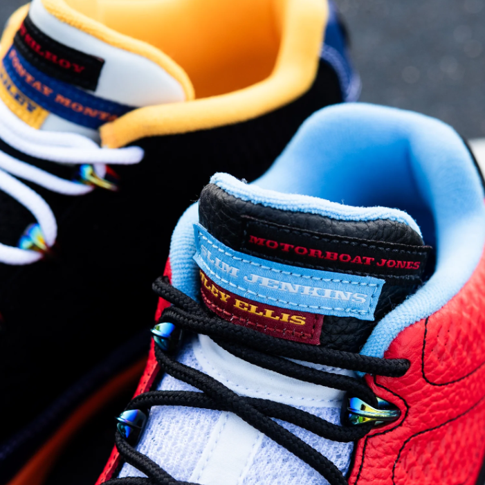 Air Jordan 9 Retro Mismatched Sneakers - Multicolor