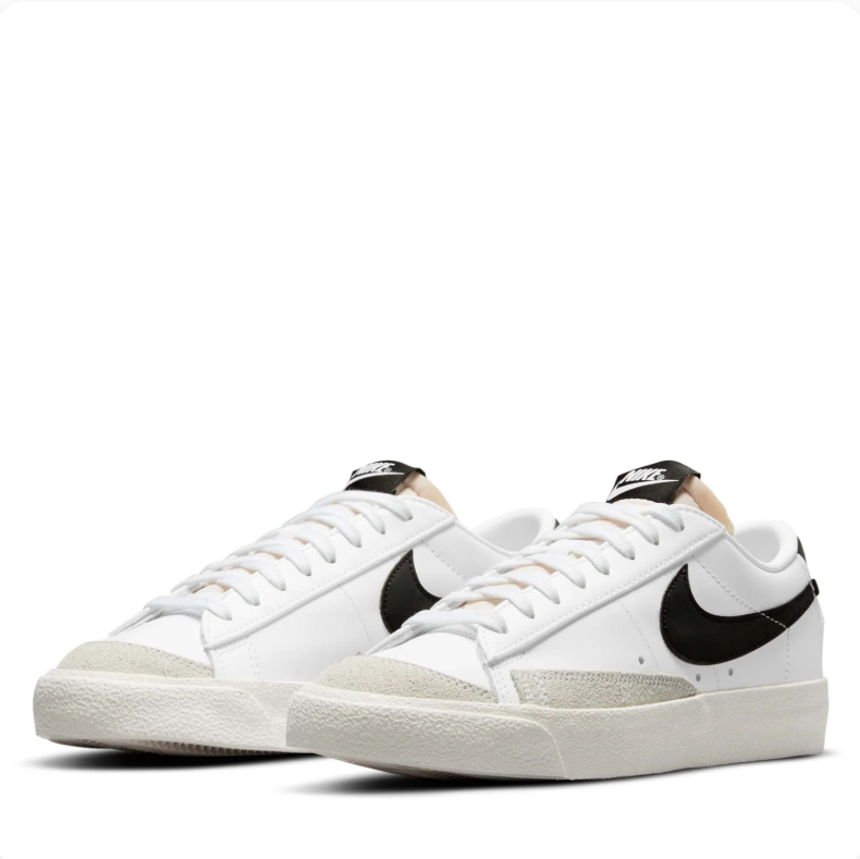 Nike Blazer Low Sneakers - White & Black