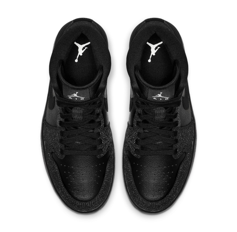 Air Jordan 1 Mid Sneakers - Black & White