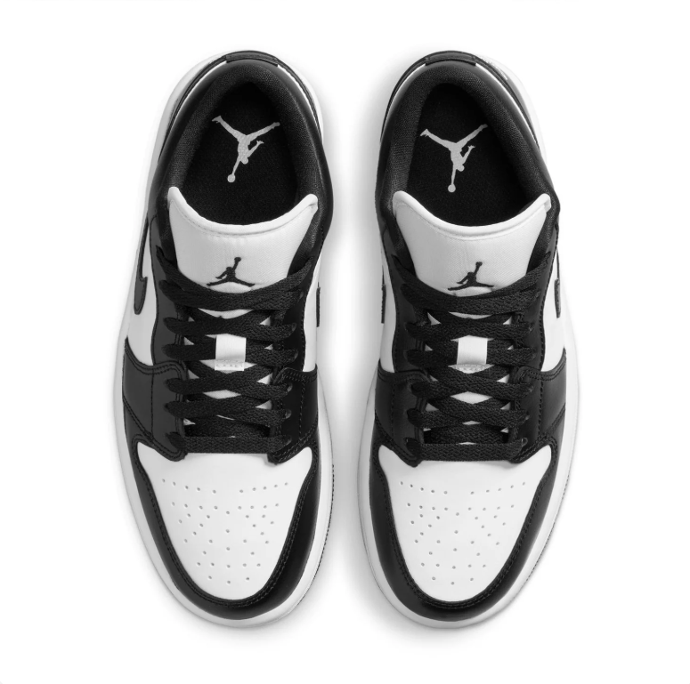 Air Jordan 1 Low Sneakers - Black & White