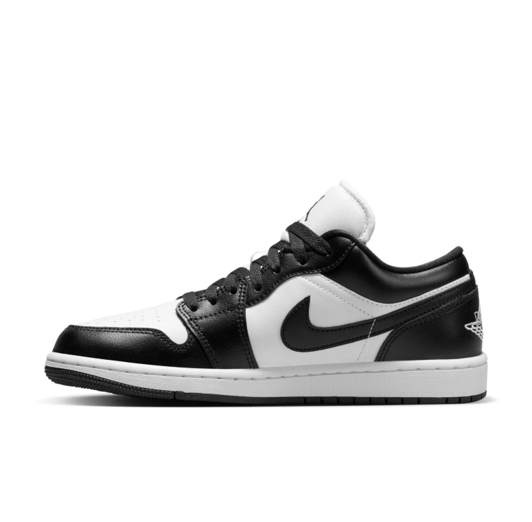 Air Jordan 1 Low Sneakers - Black & White