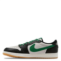 Air Jordan 1 Low Sneakers - Black, White & Green