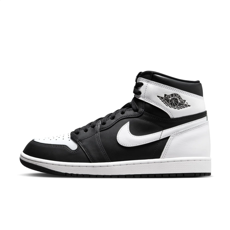 Air Jordan 1 High Sneakers - Black & White