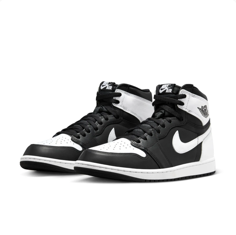 Air Jordan 1 High Sneakers - Black & White
