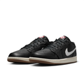 Air Jordan 1 Low Sneakers - Black, Light Grey & Cream