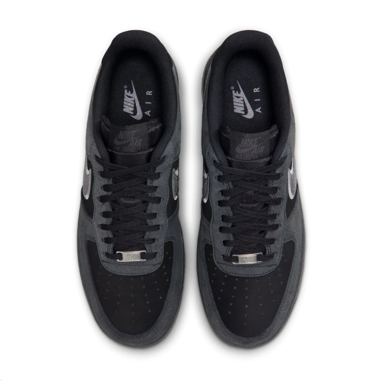 Nike Air Force 1 Low Sneakers - Black & Charcoal Grey