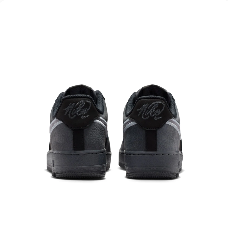 Nike Air Force 1 Low Sneakers - Black & Charcoal Grey