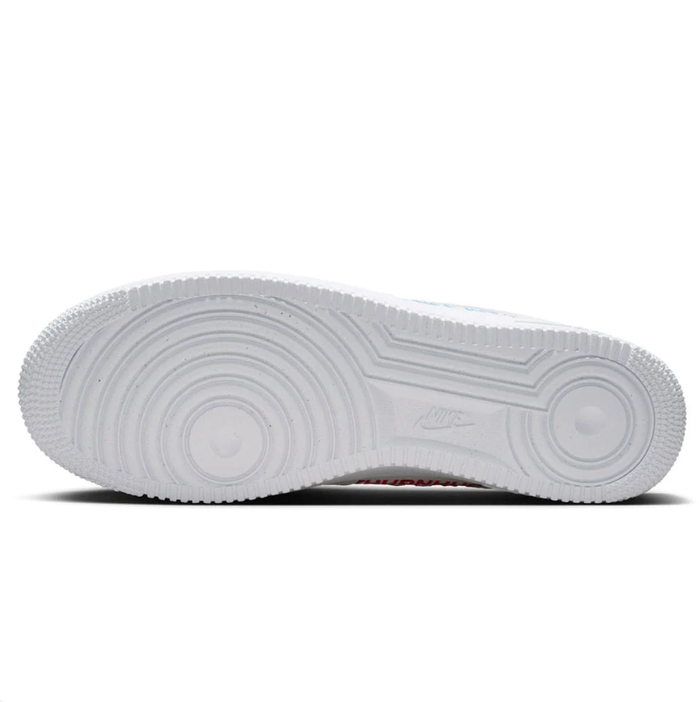 Nike Air Force 1 Low Sneakers - White with Multicolor City Lettering