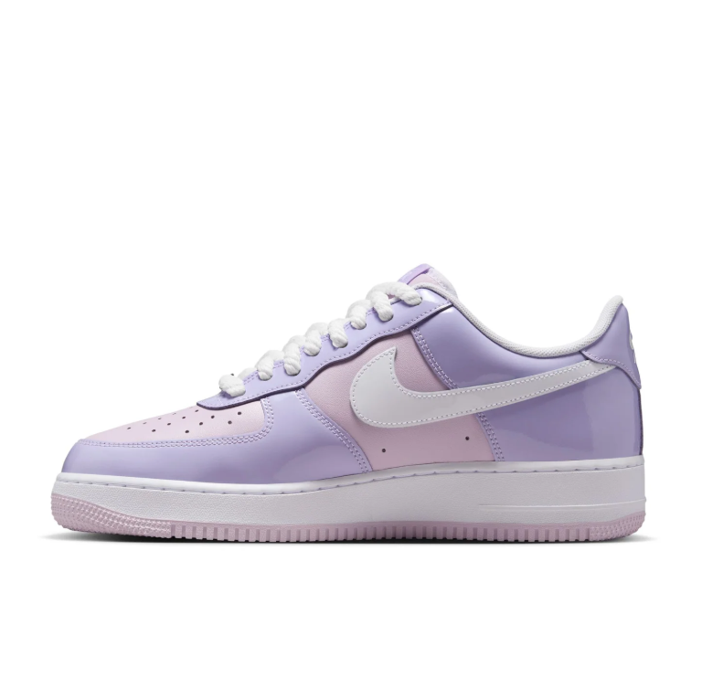 Nike Air Force 1 Low Sneakers - Lavender, Pink & White
