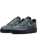 Nike Air Force 1 Low Sneakers - Grey-Green Grid & Black