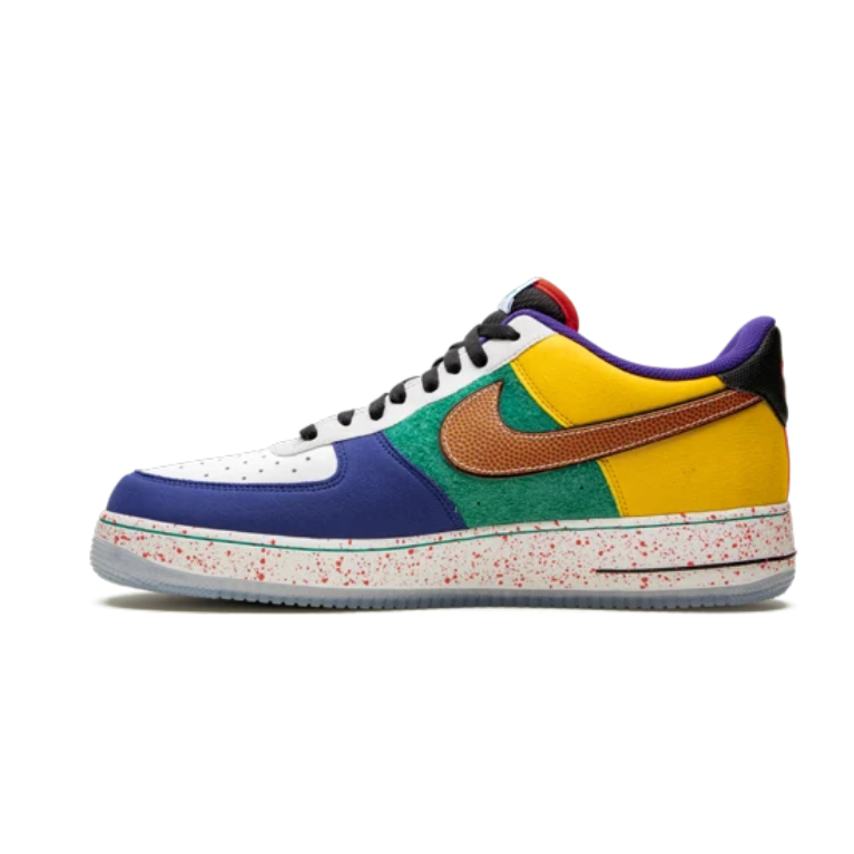 Nike Air Force 1 Low Sneakers - Multicolor Los Angeles Mismatched Design