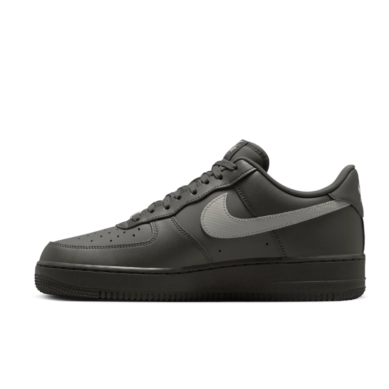 Nike Air Force 1 Low Sneakers - Dark Olive & Grey