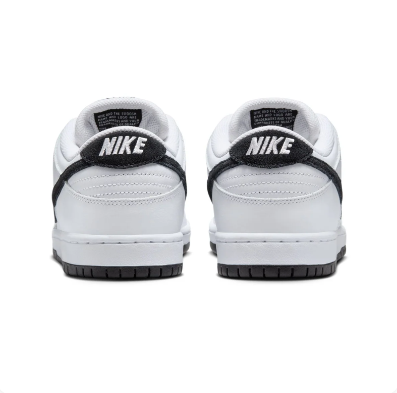 Nike SB Dunk Low Pro Sneakers - White & Black