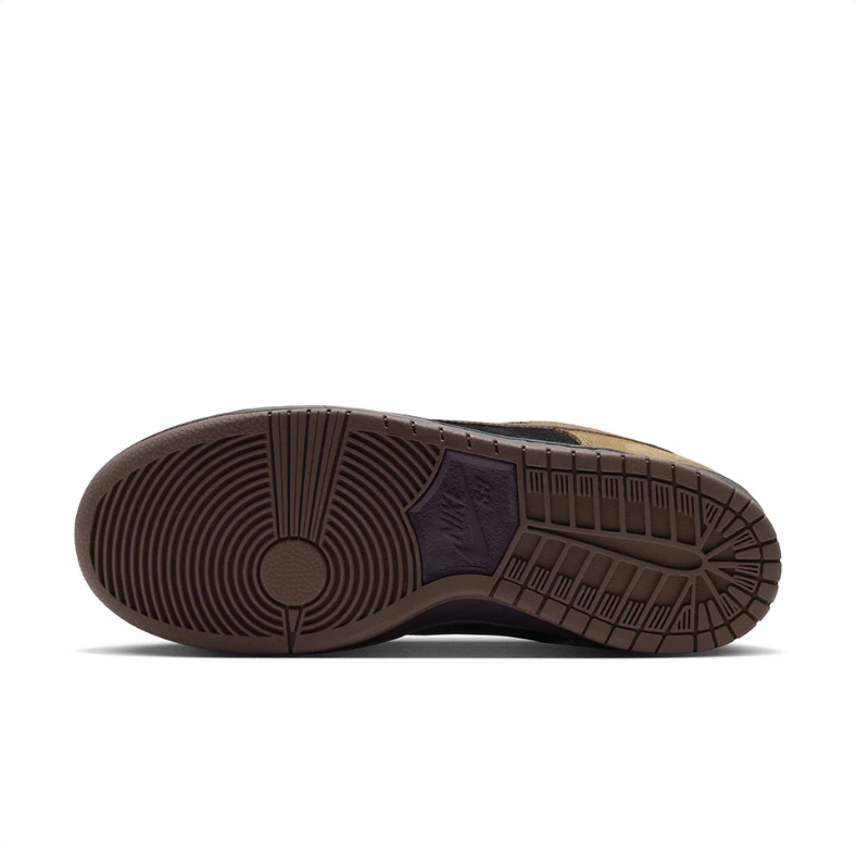 Nike SB Dunk Low Pro Sneakers - Tan, Black & Brown