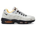 Nike Air Max 95 Sneakers - White & Black with Yellow Accents