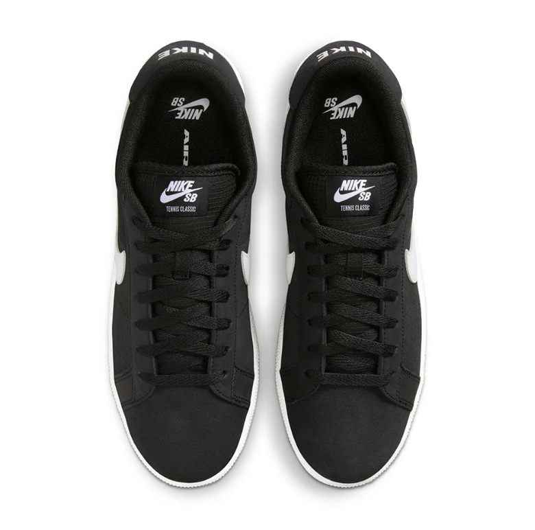 Nike SB Tennis Classic Low-Top Sneakers - Black & White