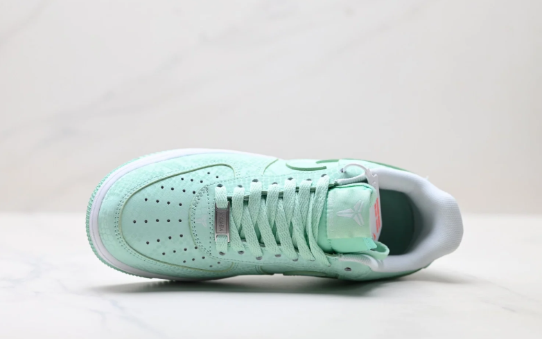 Nike Air Force 1 Low Sneakers - Mint Green & White